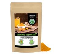 Alpi Nature Curcuma in Polvere 1kg, Radice di Curcuma Macinata per Cucina e Latte Dorato