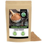 Alpi Nature Farina di Carrube 1kg, Baccelli di Carruba Macinati, Dolcificante Naturale per Pasticceria