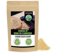 Alpi Nature Farina di Carrube 500g, Semi di Carruba Macinati, Sostituto dell’Amido
