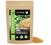 Alpi Nature Fieno Greco Semi BIO 1kg, bio Semi di Fieno Greco Interi di Methi per Cucina