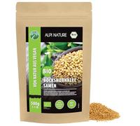 Alpi Nature Fieno Greco Semi BIO 500g, bio Semi di Fieno Greco Interi di Methi per Cucina