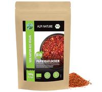 Alpi Nature Fiocchi di Peperone Rosso BIO 100g, Fiocchi e Semi di Paprika, Condimento alla Paprika