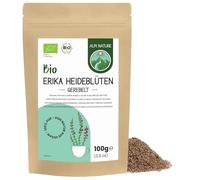 Alpi Nature Fiori di Erica Essiccati BIO 100g, Fiori di Erica Sfregati per la Preparazione del Tè