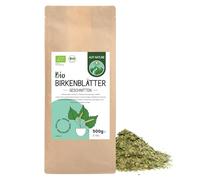 Alpi Nature Foglie Betulla Tisana BIO 500g, Foglie Essiccate e Tagliate per Tè, Tisana Betulla bio
