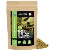 Alpi Nature Foglie di Alloro BIO 100g, Foglie Essiccate e Tagliate, Pezzi di Alloro per Cucina