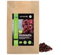Alpi Nature Ibisco Tisana BIO 1kg, Fiore di Hibisco Intero Essiccato con Petali, Tè Sfuso