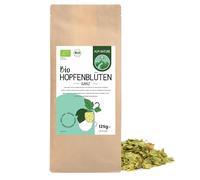 Alpi Nature Luppolo Intero BIO 125g, Petali di Luppolo Essiccati, Humulus Lupulus, Tisana Sfusa