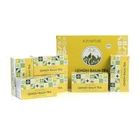 Alpi Nature Melissa Tisana BIO, 120 Bustine di Tè, 120g, Confezione da 6x20 Bustine da 1g