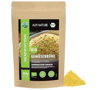 Alpi Nature Miscela di Condimento per Brodo Vegetale BIO 100g, Sale per Condire Zuppe, Mix di Spezie