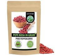 Alpi Nature Pepe Rosa 125g, Grani Interi di Pepe Rosa, Grani di Pepe Rosa Interi per la Cucina