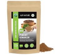 Alpi Nature Pimento Macinate BIO 250g, Bacche di Pimento Spezia Macinate per Cucinare e Cuocere al Forno