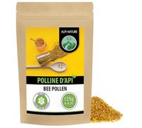 Alpi Nature Polline d'Api 125g, Polline di Api Naturale Crudo per Smoothie, Cereali, Muesli
