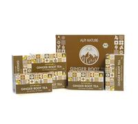 Alpi Nature Radice di Zenzero Tisana BIO, 120 Bustine 180g, Confezione da 6 x 20 Bustine da 1.5g