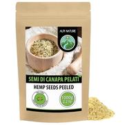 Alpi Nature Semi di Canapa Decorticati 1kg, Semi di Canapa Interi Decorticati