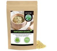 Alpi Nature Semi di Canapa Decorticati 500g, Semi di Canapa Interi Decorticati