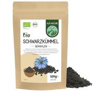Alpi Nature Semi di Cumino Nero BIO Macinati 100g, Cumino Nero in Polvere per Cucinare, Condire e Cuocere al Forno