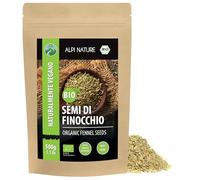 Alpi Nature Semi di Finocchio BIO 500g, Semi Finocchio per Cucina, Miscele di Spezie e Tisane