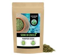 Alpi Nature Semi di Zucca 1kg, Semi di Zucca Crudi Sgusciati da Mangiare, per Insalate e Smoothie