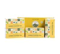 Alpi Nature Tiglio Tisana BIO, 80 Bustine di Tè, 80g, Confezione da 4x20 Bustine da 1g