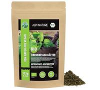 Alpi Nature Tisana Ortica BIO 125g, Foglie di Ortica Essiccate e Tagliate per Tè, Urtica dioica