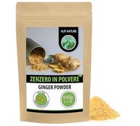Alpi Nature Zenzero in Polvere 500g, Radice di Zenzero Essiccata e Macinata per Cucina