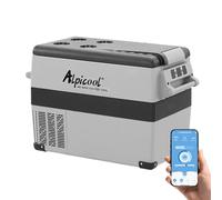 Alpicool CF45 45 Litri Frigoriferi Portatile Elettrico Frigorifero per Auto Congelatore 12V 24V DC/AC Mini Frigo per Viaggio, Picnic, Campeggio Uso Esterno, da -20℃ a 20℃
