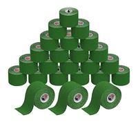 ALPIDEX 24 Rotoli Nastro Kinesiologico 5 m x 5,0 cm Tanti Colori E-Book Esempi Applicazione Tape Kinesiologico Muscolare Cerotto, Colore:verde