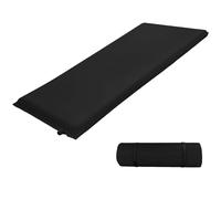 ALPIDEX Materassino Autogonfiabile Schiuma Spesso 2.5 cm┃6 cm┃10 cm Varia Colori Tappetino Confortevole Termico Esterni Campeggio Gonfiabile Isolante, Colore:Black, Misura:190 x 60 x 2.5 cm