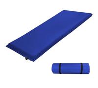 ALPIDEX Materassino Autogonfiabile Schiuma Spesso 2.5 cm┃6 cm┃10 cm Varia Colori Tappetino Confortevole Termico Esterni Campeggio Gonfiabile Isolante, Colore:Blu Scuro, Misura:200 x 66 x 10 cm
