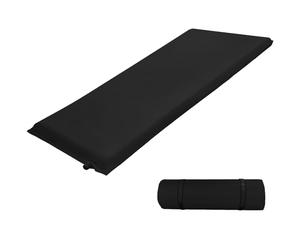 ALPIDEX Materassino Autogonfiabile Schiuma Spesso 2.5 cm┃6 cm┃10 cm Varia Colori Tappetino Confortevole Termico Esterni Campeggio Gonfiabile Isolante, Colore:Black, Misura:190 x 60 x 2.5 cm