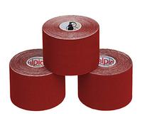 ALPIDEX Nastro Kinesiologico Tanti Colori 1/3/ 6/12 Rotoli 5 m x 5,0 cm E-Book Esempi Applicazione Tape Kinesiologico Muscolare Cerotto, Quantità:3 rotolo