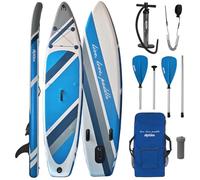 ALPIDEX Stand Up Paddle Gonfiabile 320 x 76 x 15 cm ISUP Portata Massima 200 kg Tavola SUP Leggero Stabile Set Completo, Colore:Water