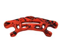 ALPIDEX Trave Arrampicata Training Board 53 x 20 cm, Colore:Rosso-Screziato