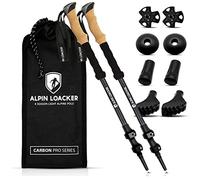Alpin Loacker Bastoni da Trekking Telescopici per Nordic Walking, Montagna, Sci Alpinismo e Neve, in Alluminio o Carbonio per Donna e Uomo