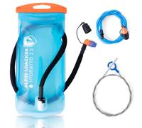 ALPIN LOACKER Bolla d'acqua per esterni con tubo per bere, super leggera, pe 3 l