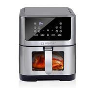alpina Airfryer XXL - Friggitrice ad aria calda 8 l - 80 fino a 200 °C - 1800 W - Display digitale