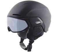 Alpina Alto Q-Lite Casco Da Sci Con Visiera Casco Da Sci Casco Sport Nero Opaco
