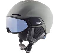 ALPINA Alto Q Lite, Casco da Sci Unisex Adulto, Moon-Grey Matt, 55-59 cm