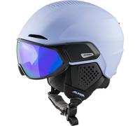 ALPINA ALTO Q-LITE - Sicherer, Stoßabsorbierender & Individuell Anpassbarer Skihelm Mit Kontrastverstärkendem Visier Für Erwachsene