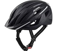 ALPINA Anzana, Casco da Bici Unisex, Nero Opaco, 51-56 cm
