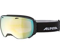 ALPINA Big Horn Q-Lite - Occhiali da sci e snowboard per uomini e donne, lenti rinforzate in contrasto per tutte le condizioni, visione senza appannamento grazie all'anti-appannamento, protezione UV