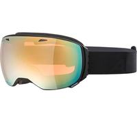 ALPINA Big Horn Q-Lite - Occhiali da sci e snowboard per uomini e donne, lenti rinforzate in contrasto per tutte le condizioni, visione senza appannamento grazie all'anti-appannamento, protezione UV