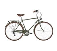 Alpina Bike, Bicicletta Uomo Condor, Verde Militare, 28", Acciaio