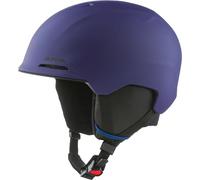 ALPINA Brix Jr - Casco da sci sicuro e leggero per bambini, con paraorecchie removibili, assorbimento ottimale degli urti e buona ventilazione, midnight purple, S (51-55)