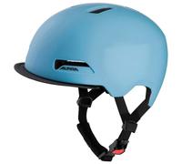 Alpina - Brooklyn - Casco per bici 52-57 cm smoke /blu