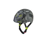 ALPINA XIMO 2 L.E. (opaco) - Casco da bici leggero e sicuro per bambini con LED opzionale - black neon camo matt - 49-54