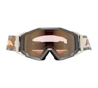 Alpina - Circus Q-Lite Mirror S1 (VLT 51%) + Clear S0 - Goggles marrone
