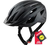 ALPINA Delft MIPS, Casco da Bicicletta Unisex Adulto, Black Matt, 51-56 cm