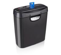 alpina Distruggi Documenti 190W, Trituratore Documenti e Carte di Credito, Taglia Carta, con Contenitore di Raccolta, Protezione contro il Surriscaldamento, 29 x 14 x 32,5 cm