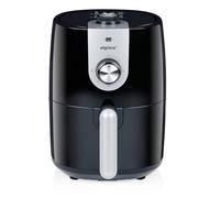 alpina Friggitrice ad Aria 2L - Air Fryer per 2 a 3 Persone - Airfryer con Timer e Temperatura Regolabile - Friggitrice ad Aria Ariete 900W - Plastica - Nero
